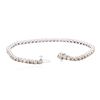 Image 6 : 14KT White Gold 5.34ctw Diamond Tennis Bracelet