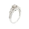 Image 6 : 14KT White Gold 1.19ctw Diamond Ring