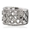 Image 4 : 14KT White Gold 1.22ctw Diamond Ring