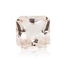 Image 1 : 2.1ctw. Natural Princess Cut Morganite