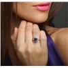 Image 2 : 18KT White Gold 2.36ct Tanzanite and Diamond Ring