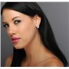 Image 6 : 14KT White Gold 1.07ctw Diamond Earrings