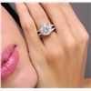 Image 5 : 18KT White Gold 6.07ctw Diamond Ring