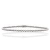Image 3 : 18KT White Gold 0.90ctw Diamond Tennis Bracelet
