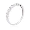 Image 6 : 14KT White Gold 0.10ctw Diamond Ring