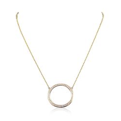 14KT Yellow Gold 1.50ctw Diamond Necklace