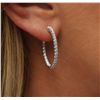 Image 5 : 14KT White Gold 0.92ctw Diamond Earrings