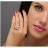 Image 1 : 18KT White Gold 1.98ctw Diamond Ring