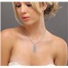 Image 5 : 14KT White Gold 4.81ctw Diamond Necklace
