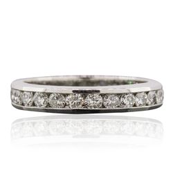 14KT White Gold 1.37ctw Diamond Ring