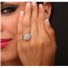 Image 4 : 14KT Two-Tone Gold 3.62ctw Diamond Ring