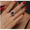 Image 6 : 14KT Yellow Gold 3.32ct Tanzanite and Diamond Ring