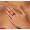 Image 2 : 14KT Yellow Gold 2.05ct Sapphire and Diamond Ring