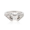 Image 1 : 14KT White Gold 1.55ctw Diamond Ring