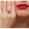 Image 3 : 14KT Two-Tone Gold 1.07ctw Diamond Ring