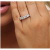Image 1 : 14KT White Gold 1.36ctw Diamond Ring