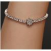 Image 6 : 18KT White Gold 2.55ctw Diamond Tennis Bracelet