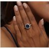 Image 6 : 14KT Two-Tone Gold 2.87ct Tanzanite and Diamond Ring