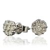 Image 2 : 14KT White Gold 1.16ctw Diamond Earrings