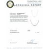 Image 7 : 14KT White Gold 3.49ctw Diamond Necklace