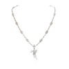 Image 1 : 14KT White Gold 3.82ctw Diamond Necklace