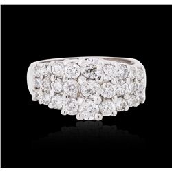 14KT White Gold 1.00ctw Diamond Ring