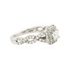 Image 2 : 14KT White Gold 1.00ctw Diamond Ring