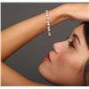 Image 2 : 14KT White Gold 1.69ctw Diamond Bracelet