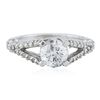 Image 1 : 14KT White Gold 1.48ctw Diamond Ring
