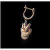 Image 4 : 18KT White Gold 5.66ctw Diamond Earrings
