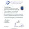 Image 9 : 14KT White Gold GIA Certified 20.40ct Tanzanite and Diamond Ring