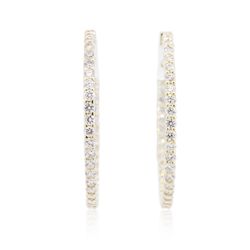 14KT Yellow Gold 1.50ctw Diamond Earrings