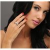 Image 1 : 14KT White Gold 2.74ctw Diamond Ring