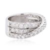 Image 4 : 14KT White Gold 2.74ctw Diamond Ring