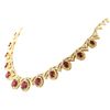 Image 7 : 14KT Yellow Gold 16.12ctw Ruby and Diamond Necklace
