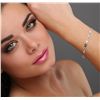 Image 1 : 14KT White Gold 1.64ctw Diamond Bracelet