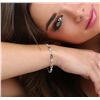 Image 2 : 14KT White Gold 1.64ctw Diamond Bracelet