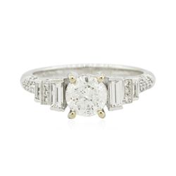 18KT White Gold 1.77ctw Diamond Ring