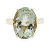 Image 1 : 14KT Yellow Gold 8.76ct Amethyst Ring