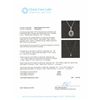 Image 3 : 14KT White Gold 1.66ct Tourmaline and Diamond Pendant