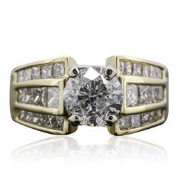 14KT Yellow Gold 3.38ctw Diamond Ring