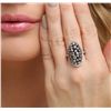 Image 1 : 14KT White Gold 3.79ctw Diamond Ring