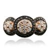 Image 1 : 14KT Rose Gold 0.30ctw Black Diamond Ring