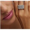 Image 1 : 14KT White Gold 3.16ctw Diamond Ring