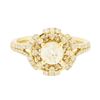 Image 1 : 14KT Yellow Gold 1.44ctw Diamond Ring