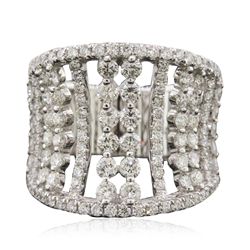 14KT White Gold 1.73ctw Diamond Ring