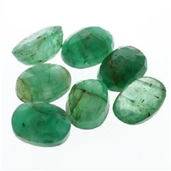 9.38cts. Oval Cut Natural Emerald Parcel