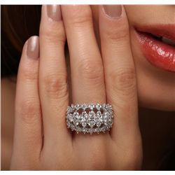 14KT White Gold 2.22ctw Diamond Ring
