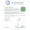 Image 9 : 14KT White Gold GIA Certified 10.50ct Emerald and Diamond Ring