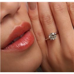 14KT White Gold 1.52ct Diamond Ring
